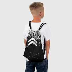 Рюкзак-мешок Citroen краски тектсура, цвет: 3D-принт — фото 2