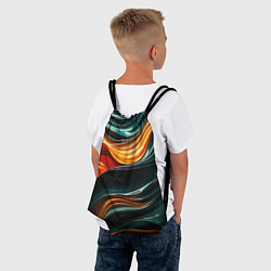 Рюкзак-мешок Вязкая объемная текстура, цвет: 3D-принт — фото 2