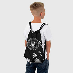 Рюкзак-мешок Ramones краски, цвет: 3D-принт — фото 2