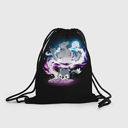 Рюкзак-мешок Мечта волчонка, цвет: 3D-принт