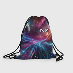 Рюкзак-мешок Mass Effect - N7, цвет: 3D-принт