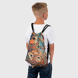 Рюкзак-мешок Абстрактный разноцветный узор, цвет: 3D-принт — фото 2