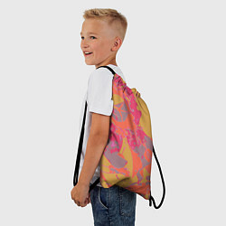 Рюкзак-мешок Цветной яркий камуфляж, цвет: 3D-принт — фото 2