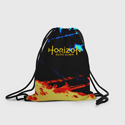 Мешок для обуви Horizon zero dawn огонь и лёд