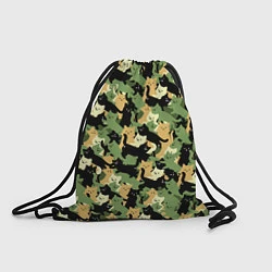 Рюкзак-мешок Котофляж, цвет: 3D-принт