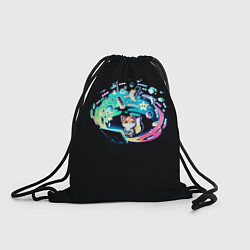 Рюкзак-мешок Лисенок геймер, цвет: 3D-принт