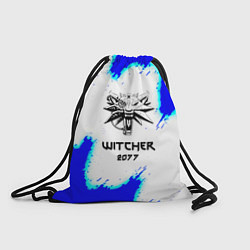 Рюкзак-мешок Ведьмак 2077 краски, цвет: 3D-принт
