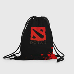 Рюкзак-мешок Dota 2 краски текстура, цвет: 3D-принт