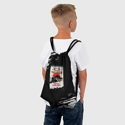 Рюкзак-мешок Warthunder краски, цвет: 3D-принт — фото 2