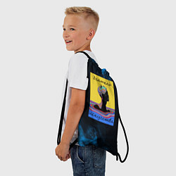 Рюкзак-мешок Деятель искусства-краски, цвет: 3D-принт — фото 2