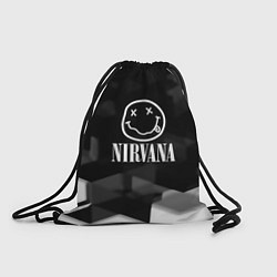Мешок для обуви Nirvana текстура рок