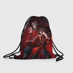 Рюкзак-мешок Аста из Черного клевера, цвет: 3D-принт