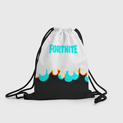 Рюкзак-мешок Fortnite epic game fire, цвет: 3D-принт