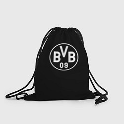 Рюкзак-мешок Borussia sport fc белое лого, цвет: 3D-принт