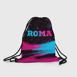 Рюкзак-мешок Roma - neon gradient посередине, цвет: 3D-принт