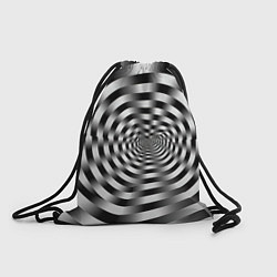 Рюкзак-мешок Оптическая иллюзия спиральное заклинание, цвет: 3D-принт