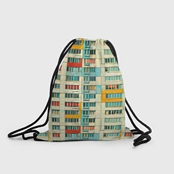 Рюкзак-мешок Яркая панелька, цвет: 3D-принт