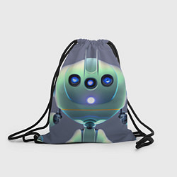 Рюкзак-мешок Робот человекоподобный, цвет: 3D-принт