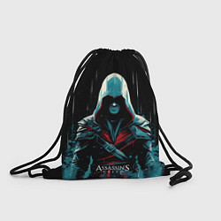 Рюкзак-мешок Assassins creed ночной образ, цвет: 3D-принт
