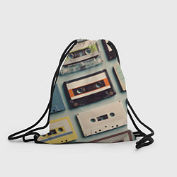 Мешок для обуви Ретро аудио кассеты