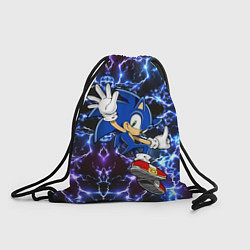Рюкзак-мешок Sonic blue x, цвет: 3D-принт