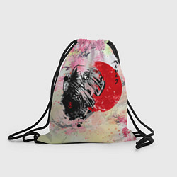 Рюкзак-мешок Berserk sakura samurai, цвет: 3D-принт