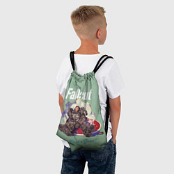 Рюкзак-мешок Максимус - Фаллаут, цвет: 3D-принт — фото 2