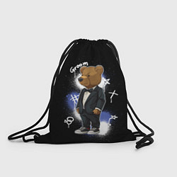 Рюкзак-мешок Жених - медведь, цвет: 3D-принт