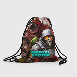 Рюкзак-мешок Abiotic Factor и разные монстры, цвет: 3D-принт