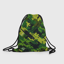 Рюкзак-мешок Camouflage - pattern ai art, цвет: 3D-принт