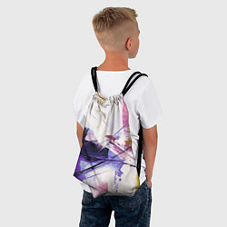 Рюкзак-мешок Хаотичные мазки краски, цвет: 3D-принт — фото 2