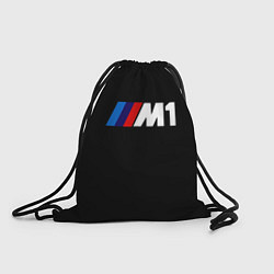 Рюкзак-мешок BMW m1 logo, цвет: 3D-принт