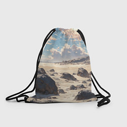 Рюкзак-мешок Аниме пляж, цвет: 3D-принт