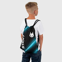 Рюкзак-мешок Stray неоновые лампы, цвет: 3D-принт — фото 2