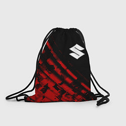 Рюкзак-мешок Suzuki sport grunge, цвет: 3D-принт