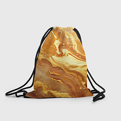 Рюкзак-мешок Жидкое золото текстура, цвет: 3D-принт