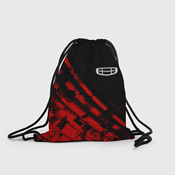 Рюкзак-мешок Geely sport grunge, цвет: 3D-принт