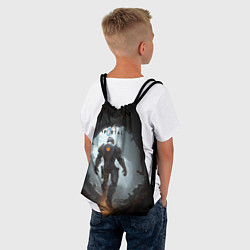 Рюкзак-мешок Персонаж в портале, цвет: 3D-принт — фото 2
