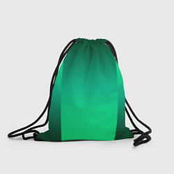 Мешок для обуви Яркий зеленый градиентный комбинированный фон