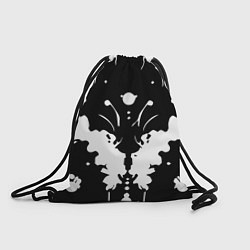 Рюкзак-мешок Тест Роршаха - психоделика, цвет: 3D-принт
