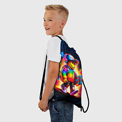 Рюкзак-мешок Roblox скейтер, цвет: 3D-принт — фото 2