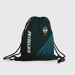 Рюкзак-мешок Skyrim glitch blue, цвет: 3D-принт
