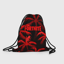 Рюкзак-мешок Fortnite tropic red, цвет: 3D-принт