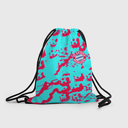 Рюкзак-мешок Бавария Мюнхен спорт текстура, цвет: 3D-принт