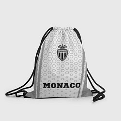 Рюкзак-мешок Monaco sport на светлом фоне по-центру, цвет: 3D-принт