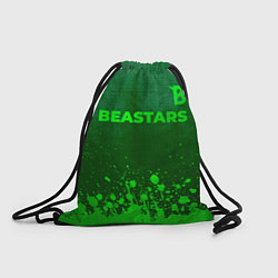 Рюкзак-мешок Beastars - green gradient посередине, цвет: 3D-принт