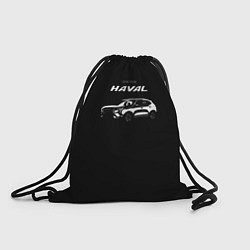 Рюкзак-мешок One love Haval чёрный, цвет: 3D-принт