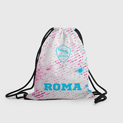 Рюкзак-мешок Roma neon gradient style по-центру, цвет: 3D-принт