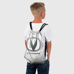 Рюкзак-мешок Changan - white gradient, цвет: 3D-принт — фото 2