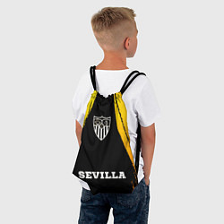 Рюкзак-мешок Sevilla - gold gradient по-центру, цвет: 3D-принт — фото 2